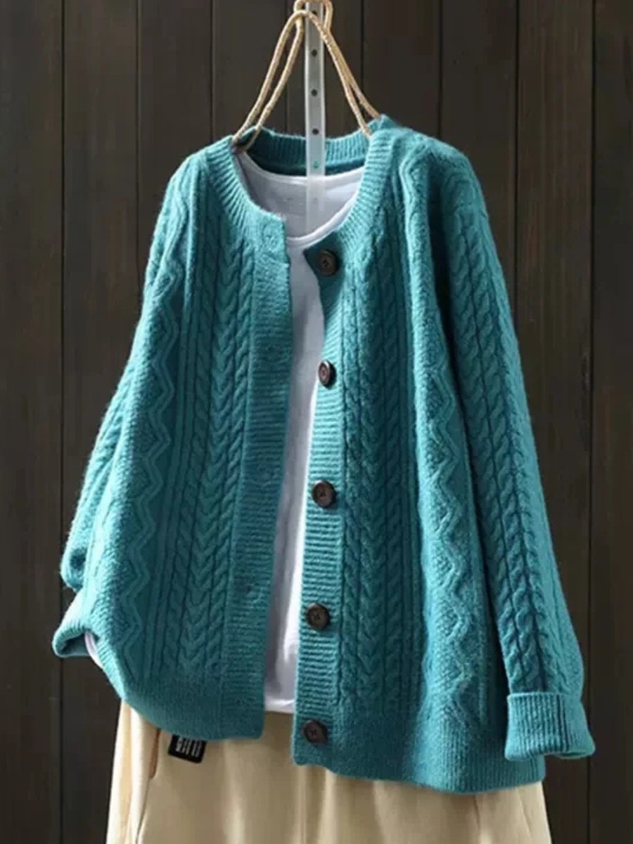 Adeline | Cardigan oversize a trecce 5