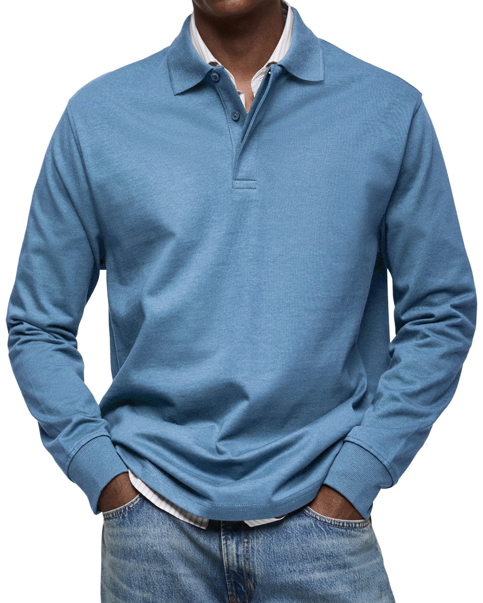 Alexandre | Polo Maniche Lunghe Casual 0