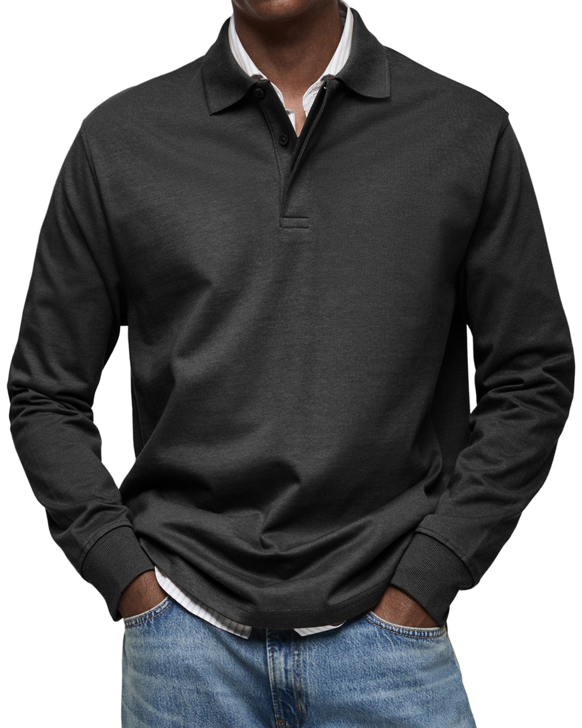 Alexandre | Polo Maniche Lunghe Casual 2
