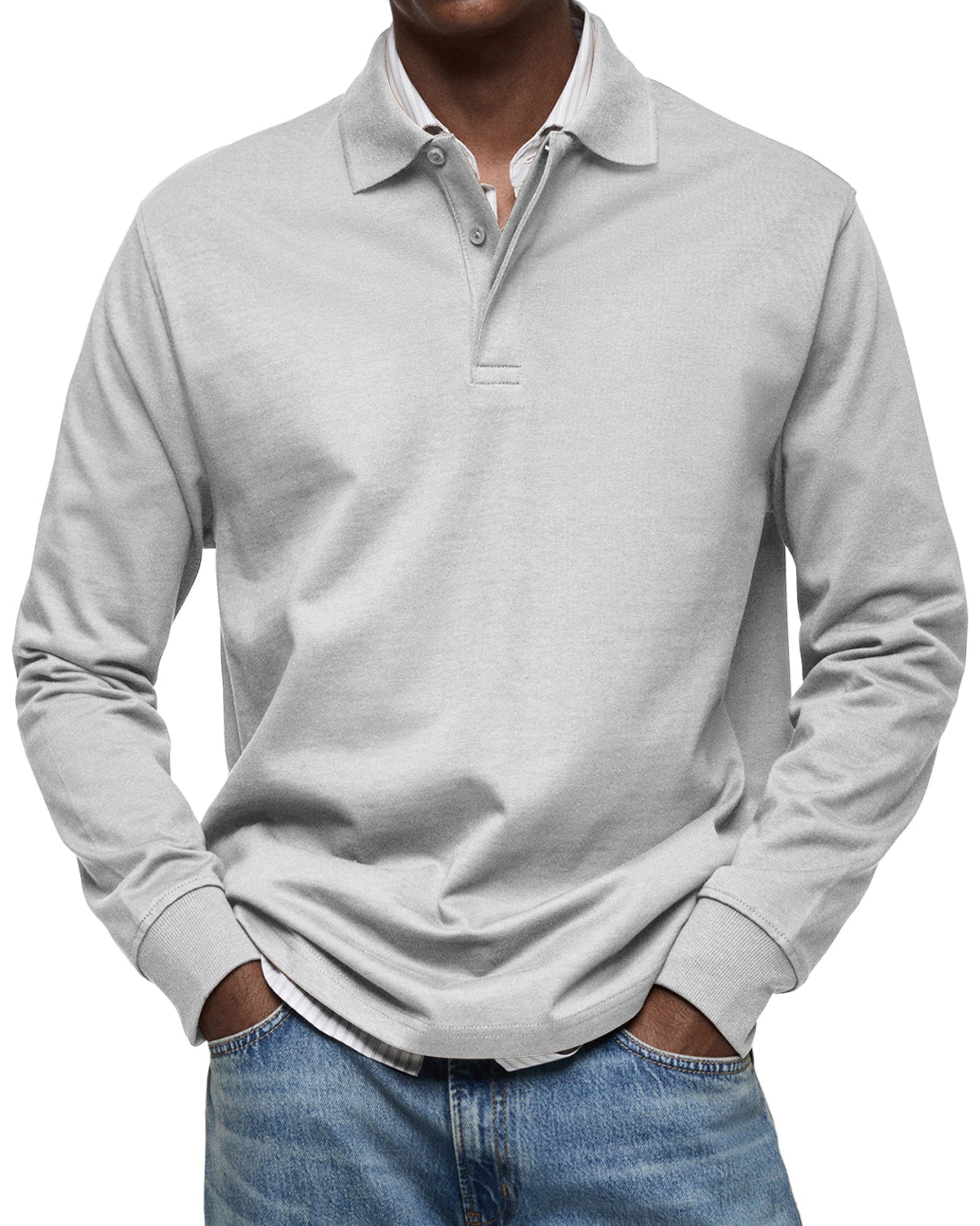 Alexandre | Polo Maniche Lunghe Casual 3