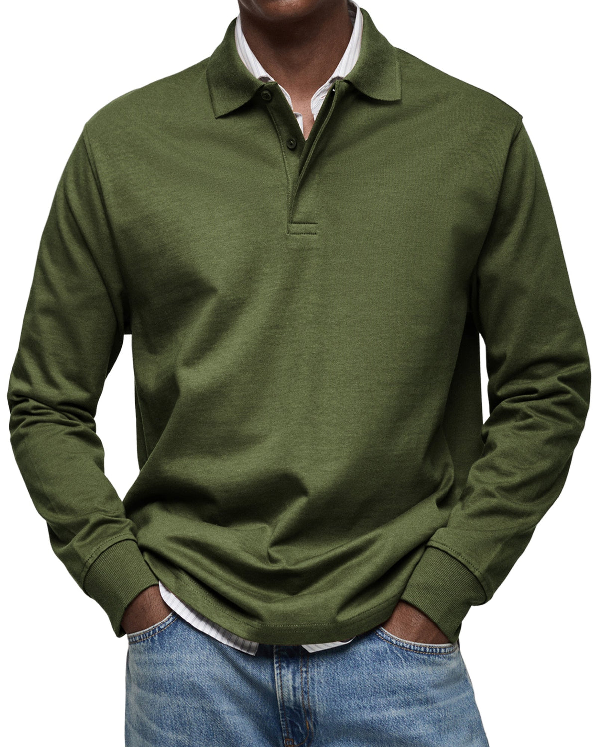 Alexandre | Polo Maniche Lunghe Casual 8
