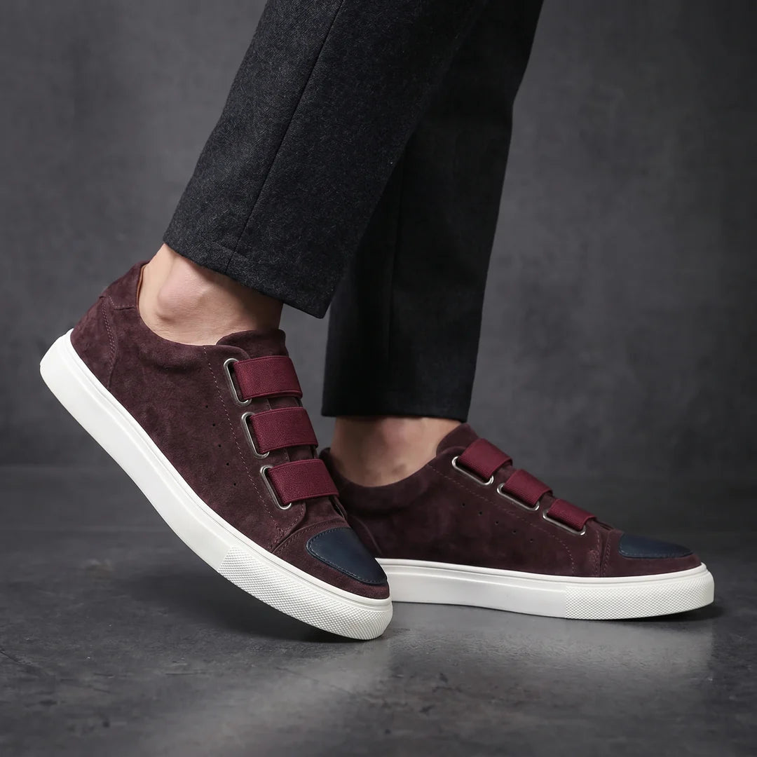 Andrea — Sneaker in Camoscio con Fibbia 1