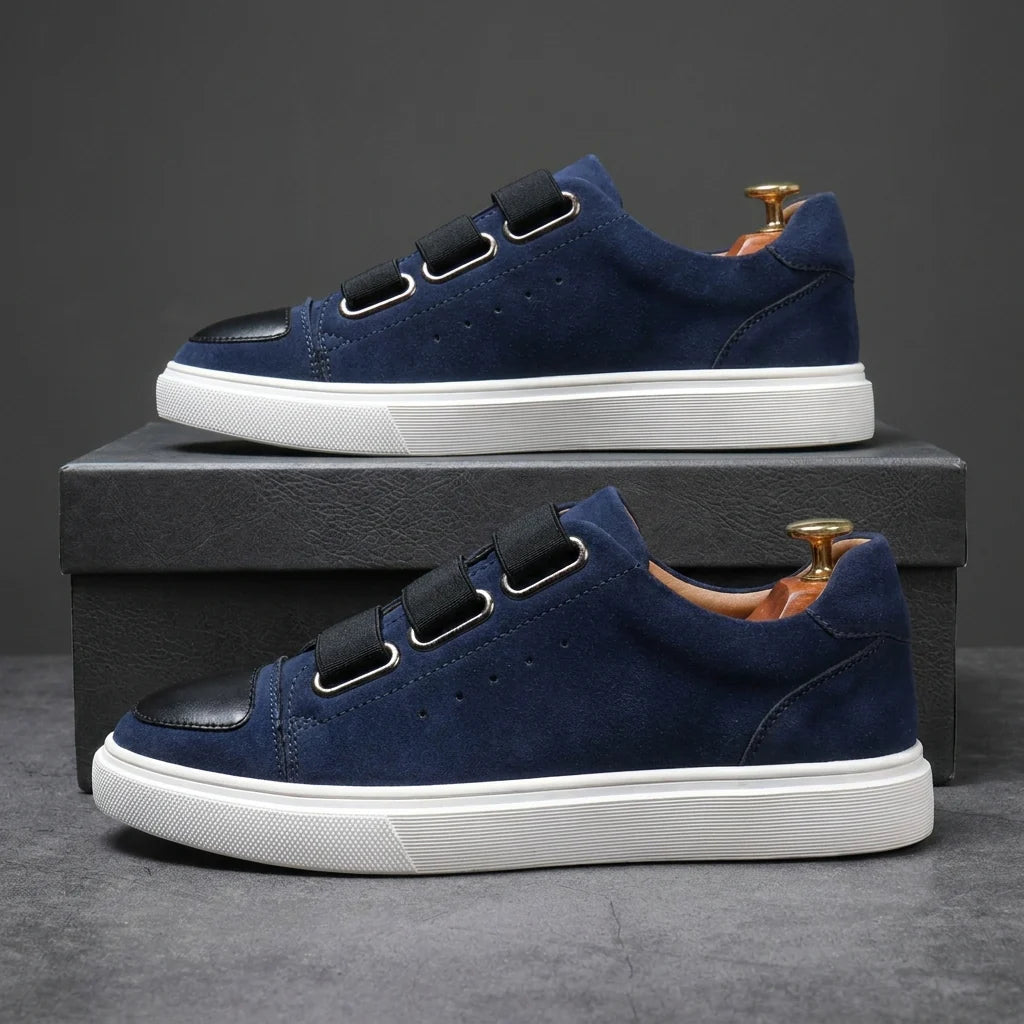 Andrea — Sneaker in Camoscio con Fibbia 4