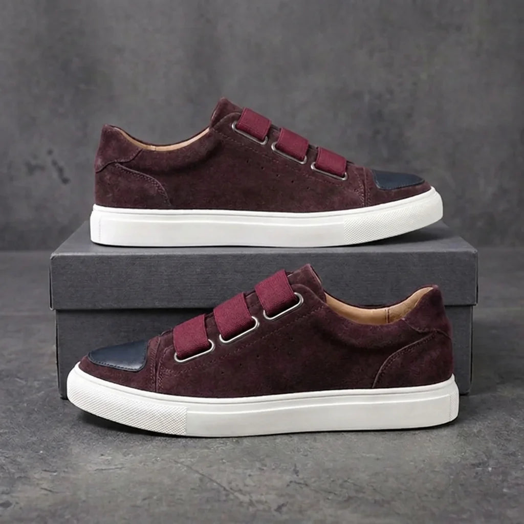 Andrea — Sneaker in Camoscio con Fibbia 5