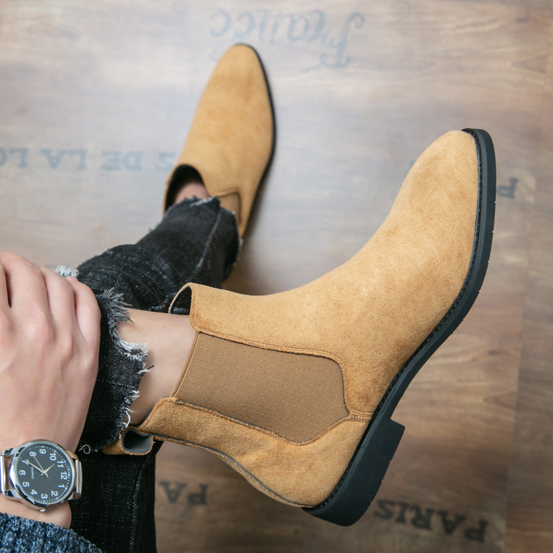 Ankle-Length Chelsea Boots for Men – Stylish &amp; Versatile Footwear