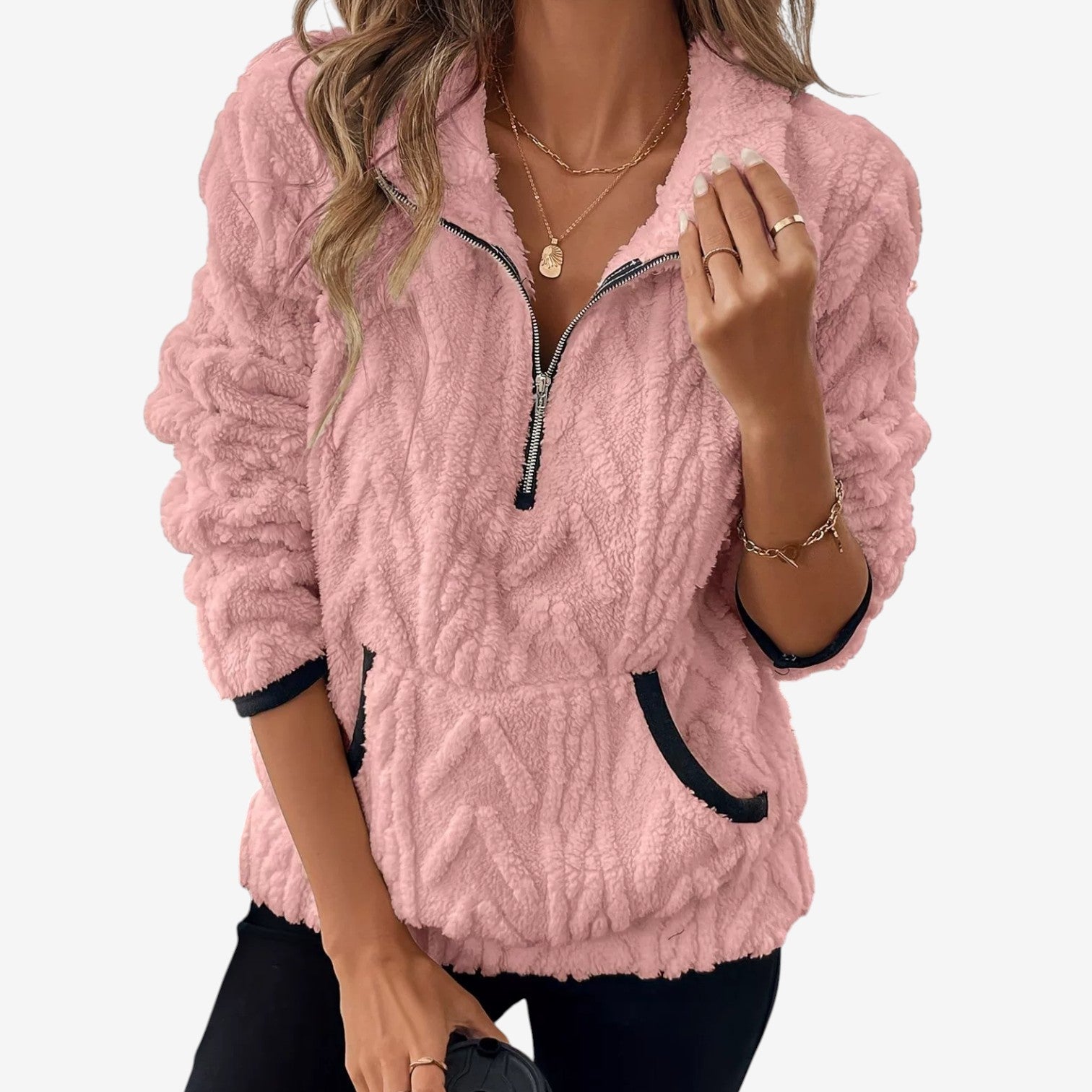 Annie™ Gilet con cerniera accogliente 1