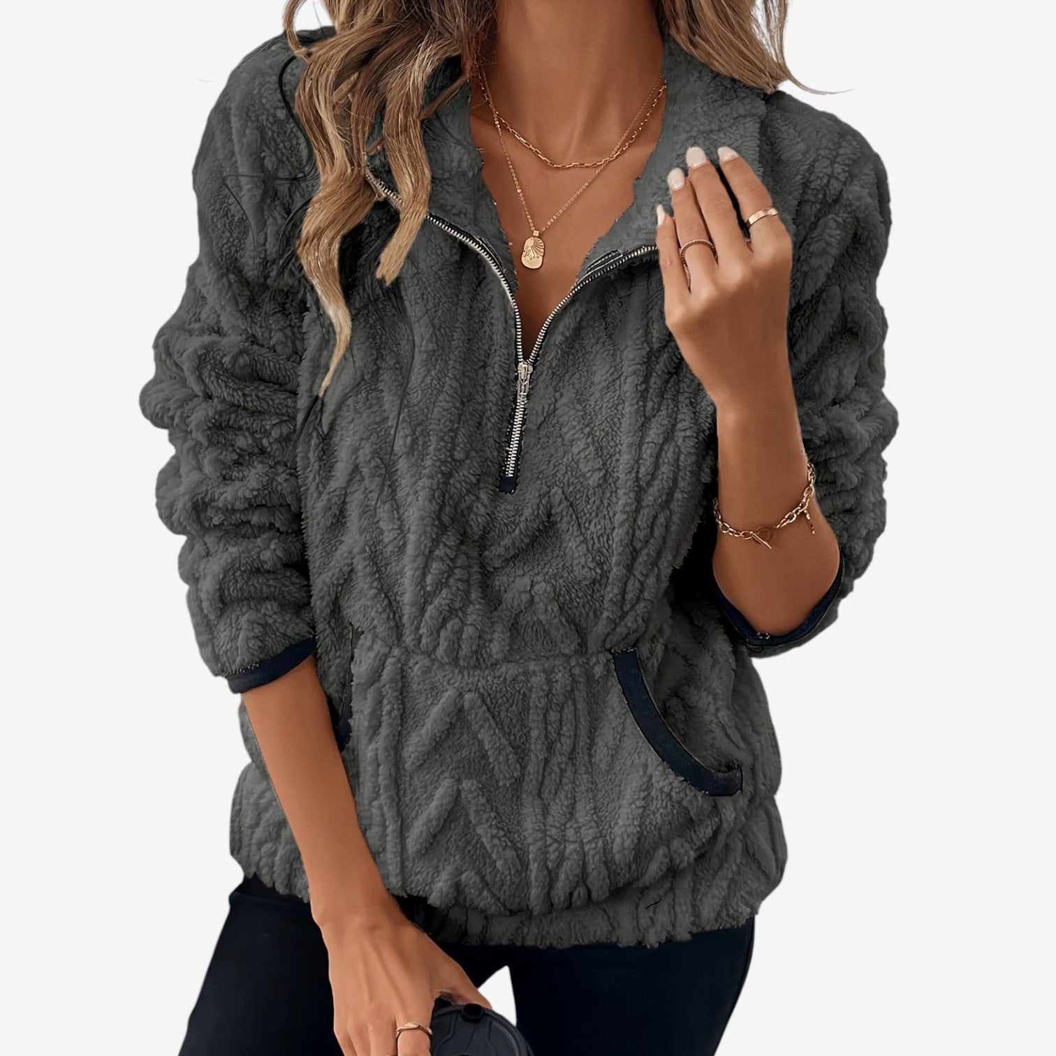 Annie™ Gilet con cerniera accogliente 2