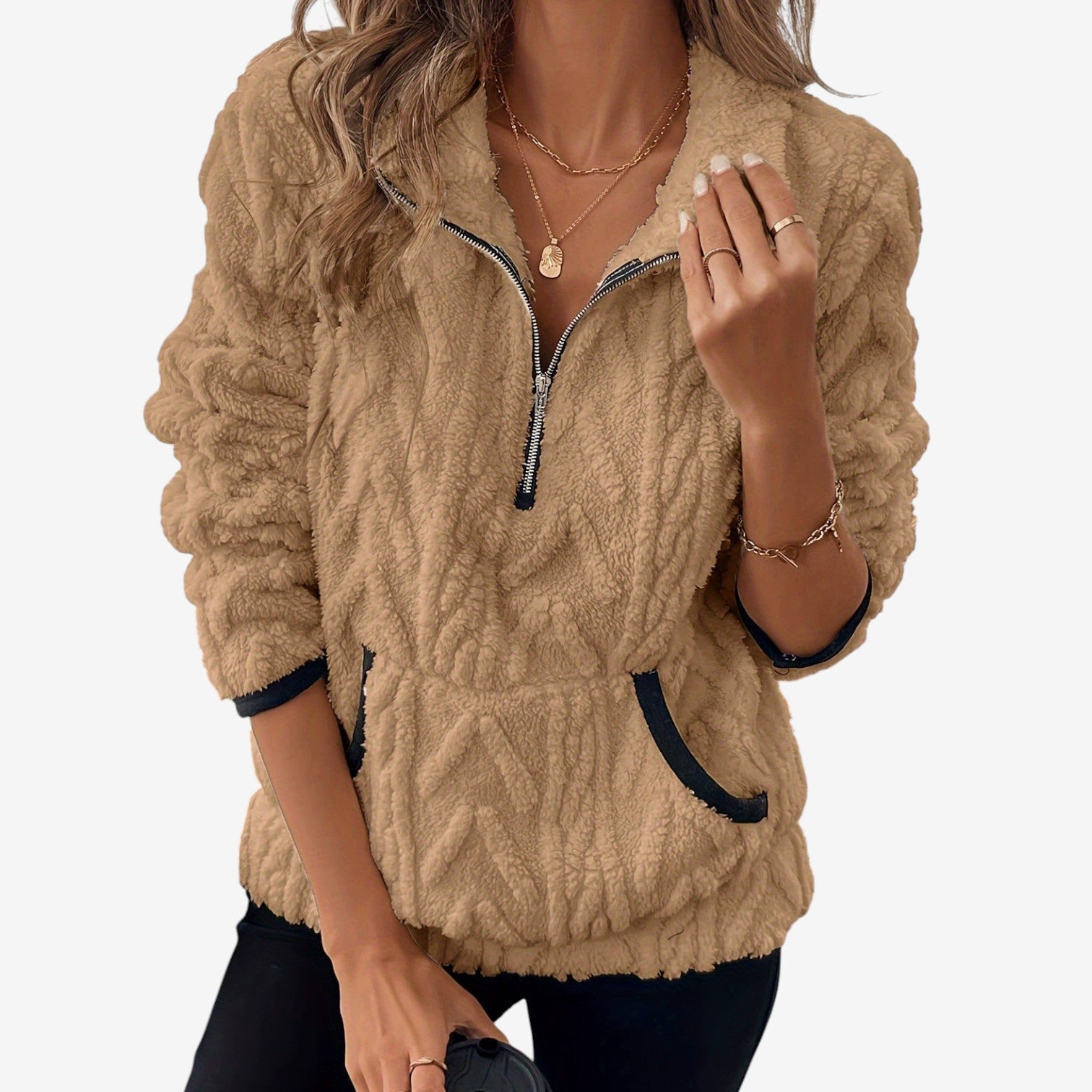Annie™ Gilet con cerniera accogliente 4