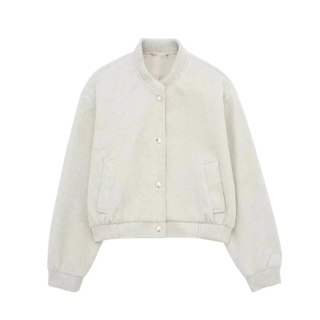 BEAU | Giacca Bomber Cropped Donna 5