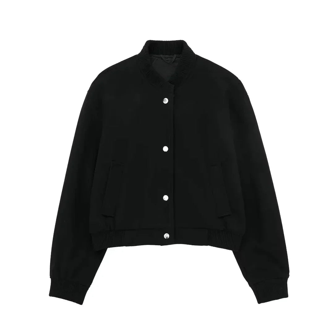 BEAU | Giacca Bomber Cropped Donna 6