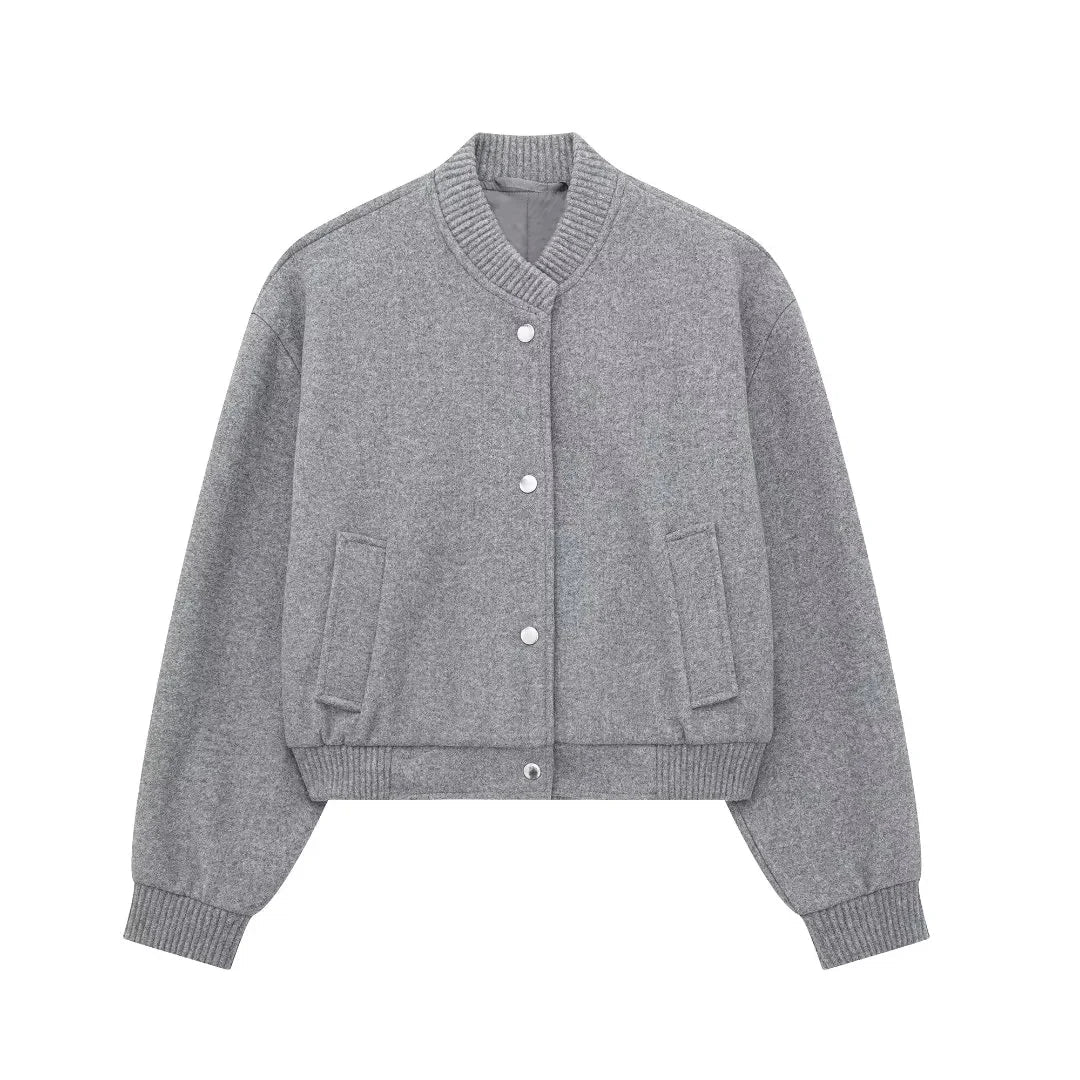 BEAU | Giacca Bomber Cropped Donna 7