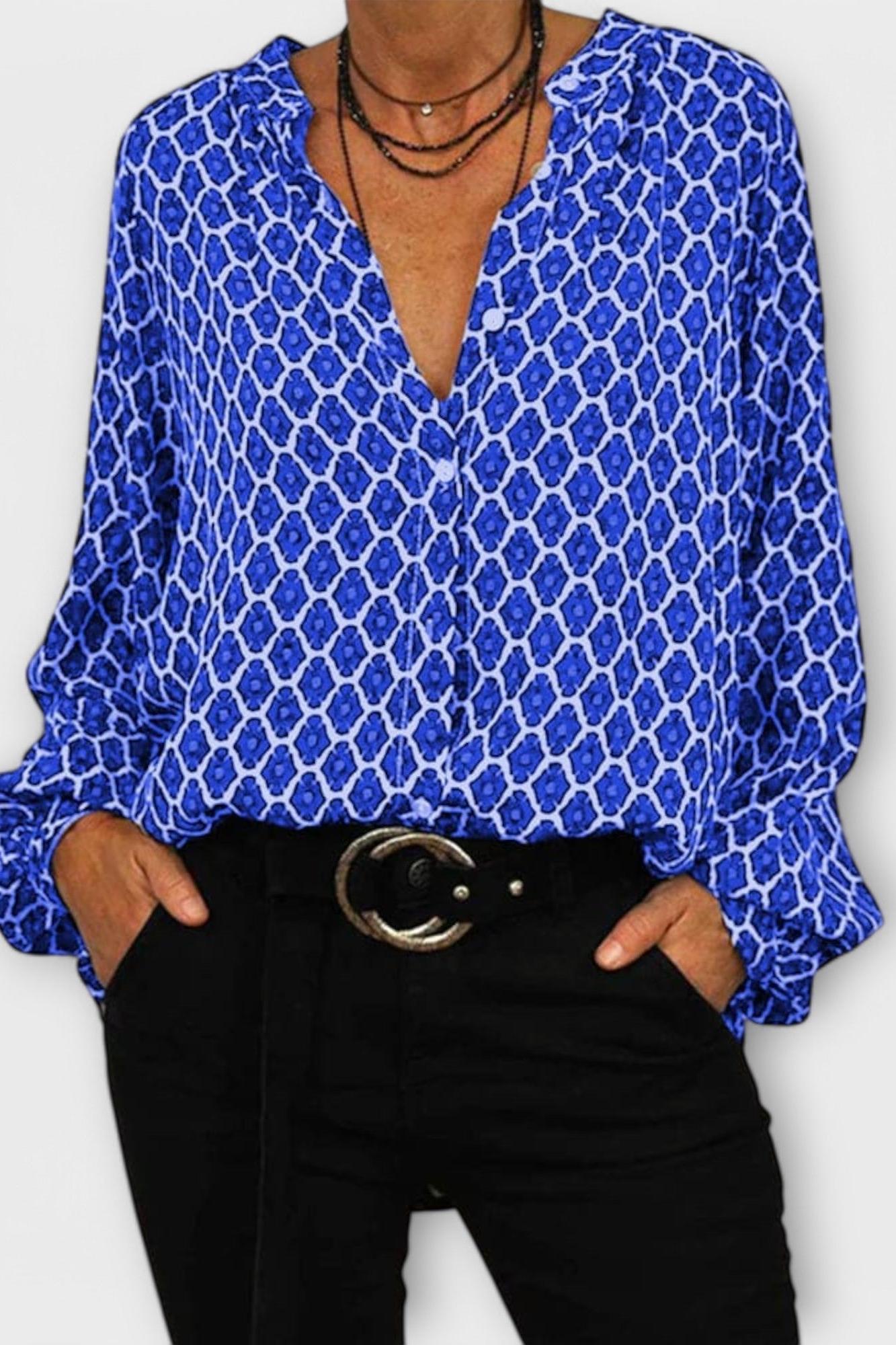Beatriz - Camicia elegante con scollo a V 2