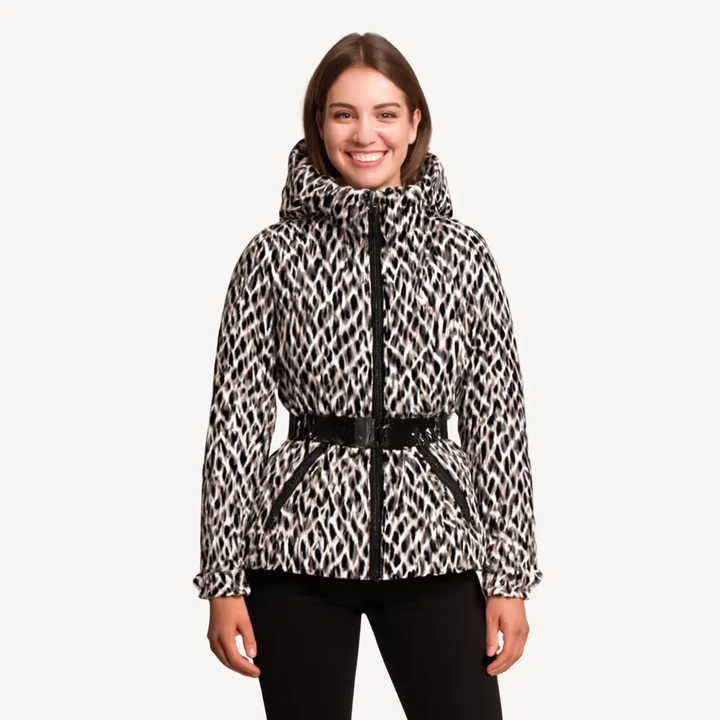 Belted Puffer Jacket for Women – Stylish &amp; Warm-Caliboot
