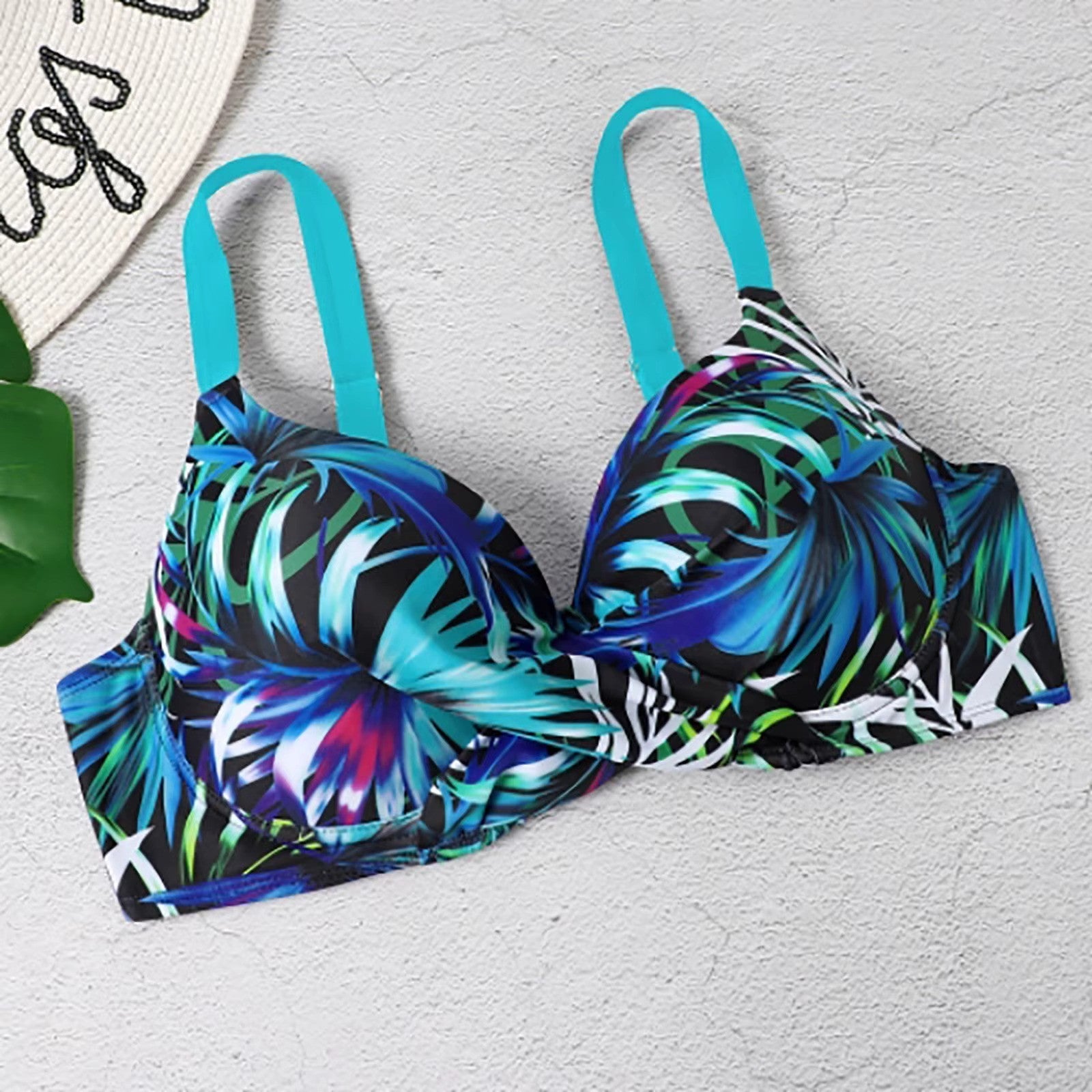 Bikini Donna | Stampa Tropicale & Vita Alta Valorizzante
