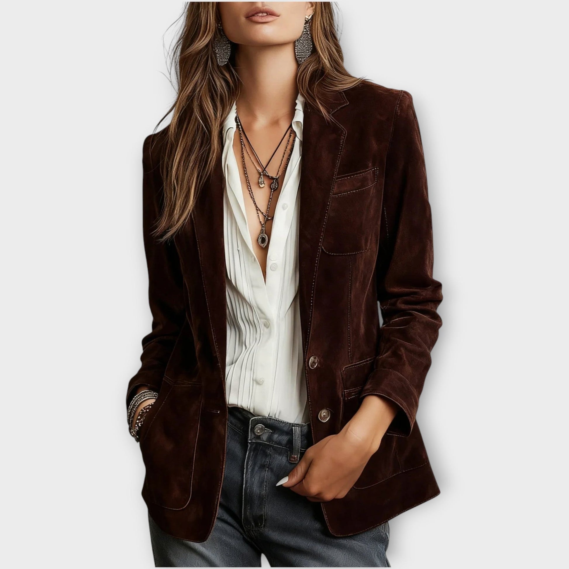 Blazer Donna | Stile Vintage e Tasche Applicate