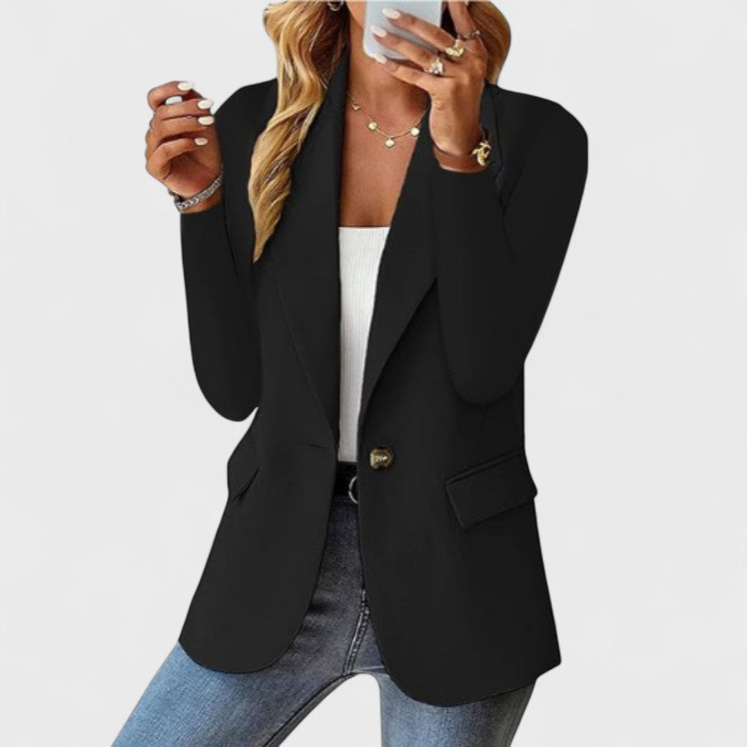 Blazer Donna | Taglio Sartoriale a Un Bottone