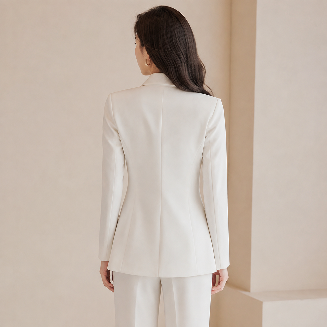 Blazer Femminile Scollo Sottile – Design Asimmetrico, Adatto per Lavoro e Uso Casual 3