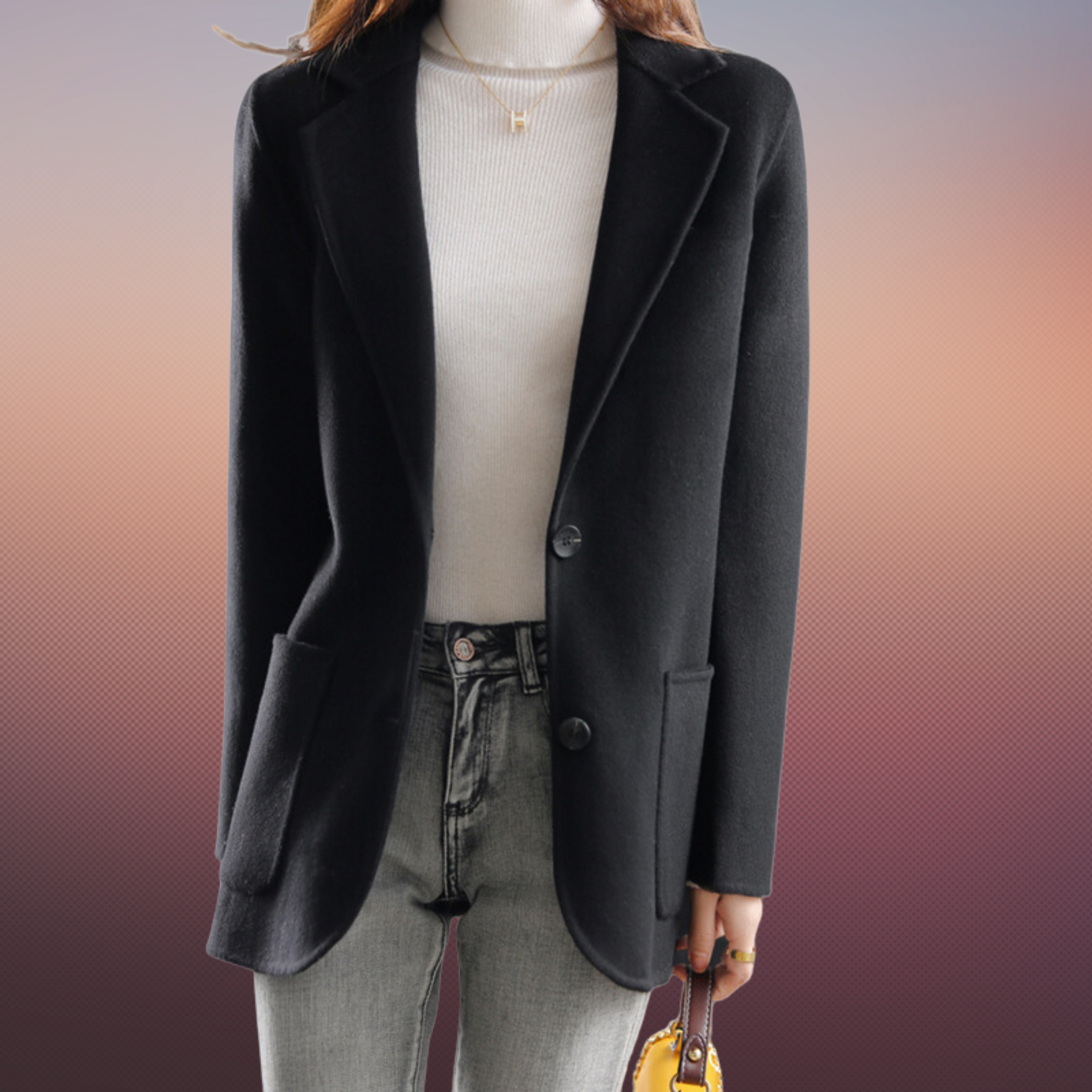 Blazer da donna con bottoni e tasche 3