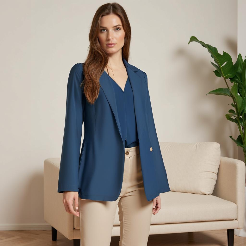 Blazer Donna | Taglio Sartoriale & Linea Aderente Classica