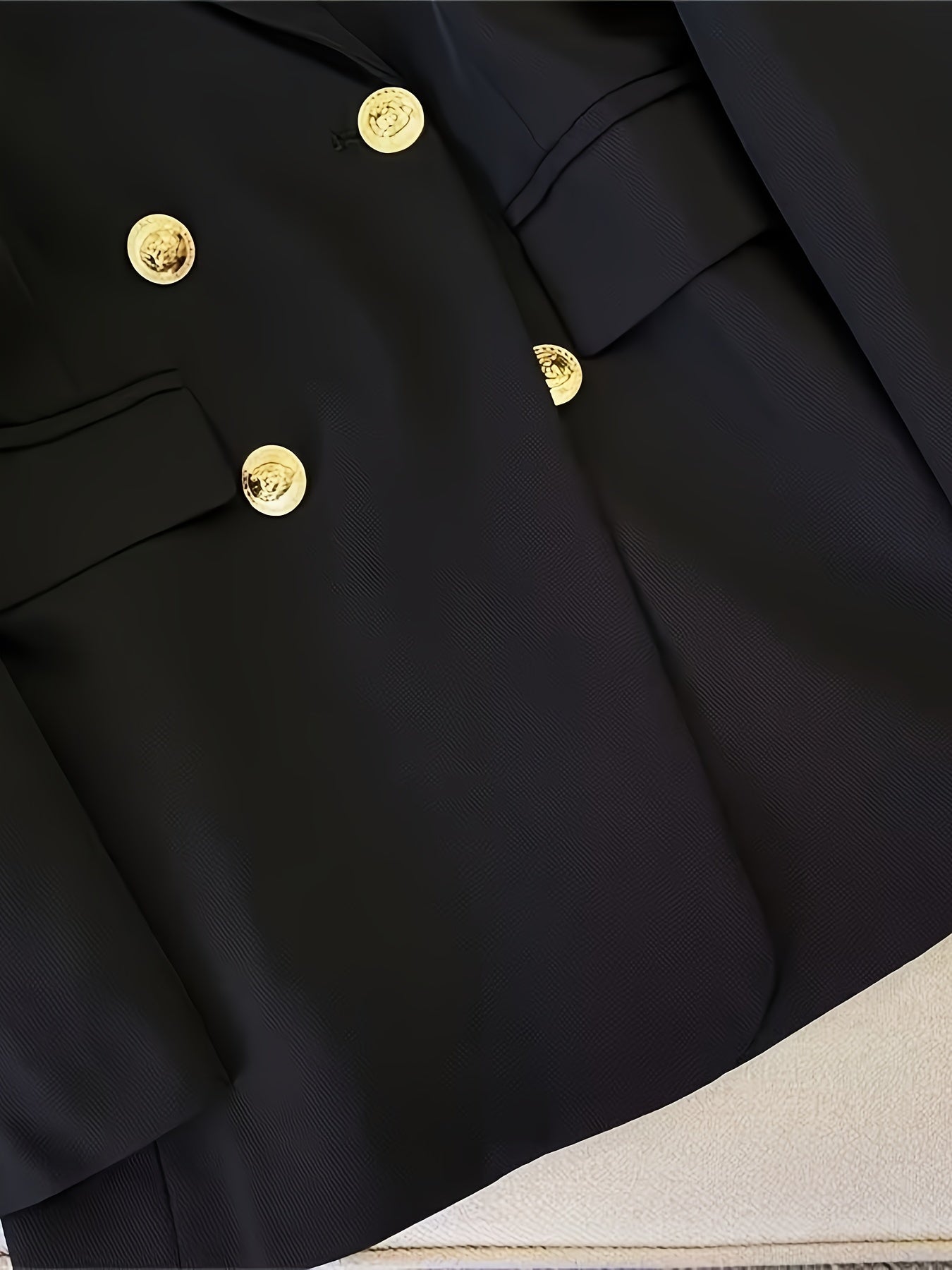 Blazer elegante e sottile da donna con bottoni dorati | Ideale per tutte le stagioni 6