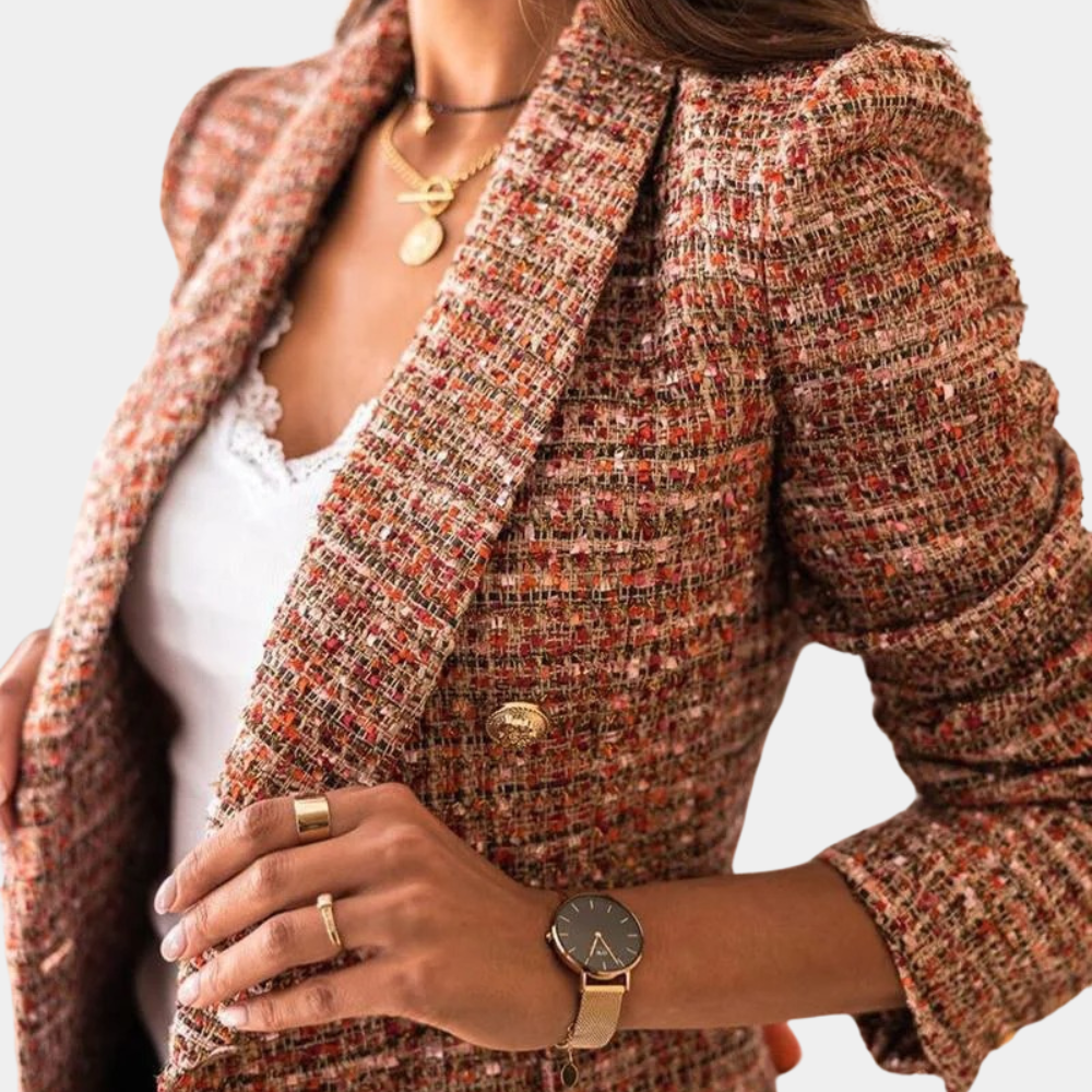 Blazer sartoriale da donna, elegante, versatile e di alta qualità 1