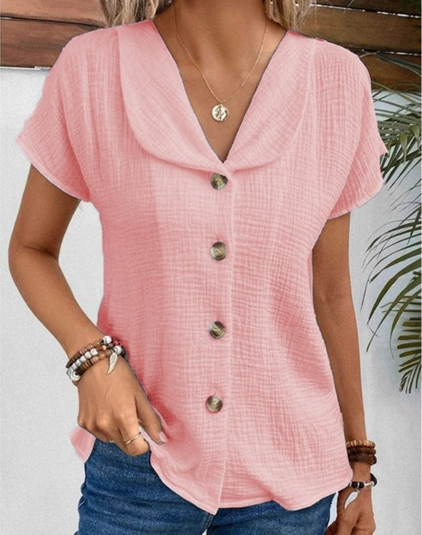 Blusa Donna | Colletto Elegante & Stile Casual Chic