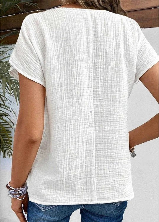 Blusa Donna | Colletto Elegante & Stile Casual Chic