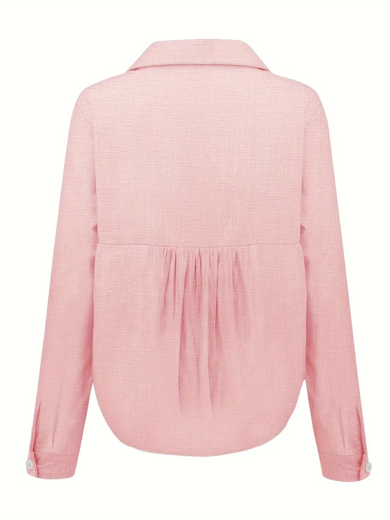 Blusa Donna | Leggera con Colletto a V & Bottoni per Ogni Occasione
