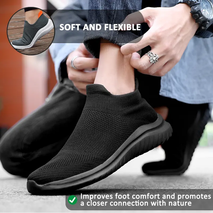 Breathable Knit Sneakers for Men and Women – Stylish &amp; Versatile