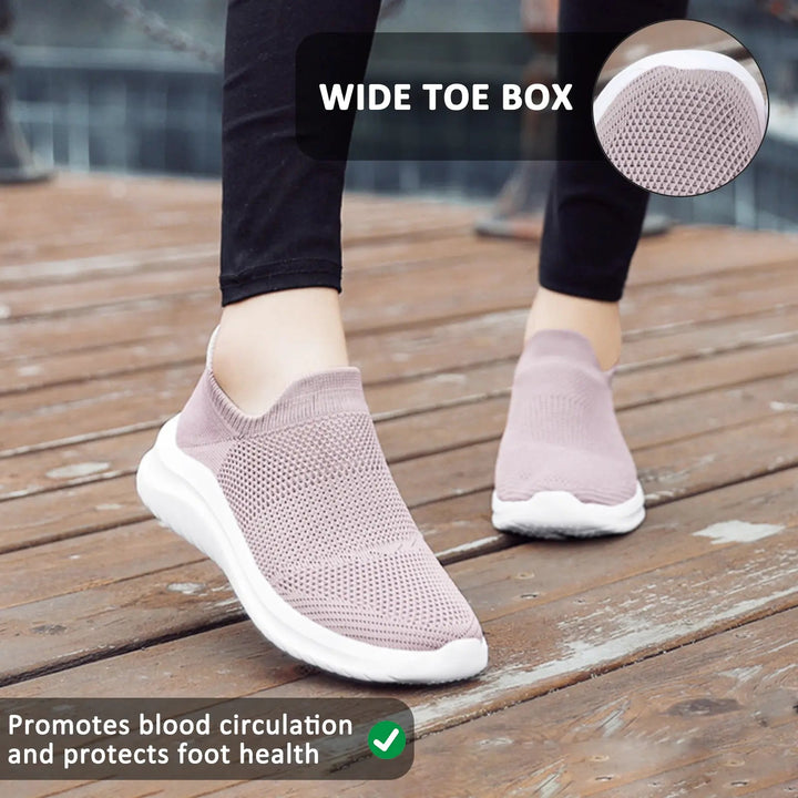 Breathable Knit Sneakers for Men and Women – Stylish &amp; Versatile