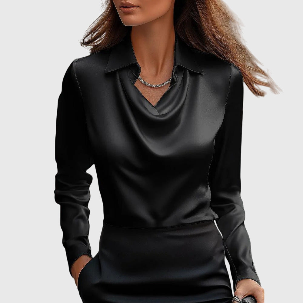 Brooklyn – Camicetta Elegante in Satin Lucido 2