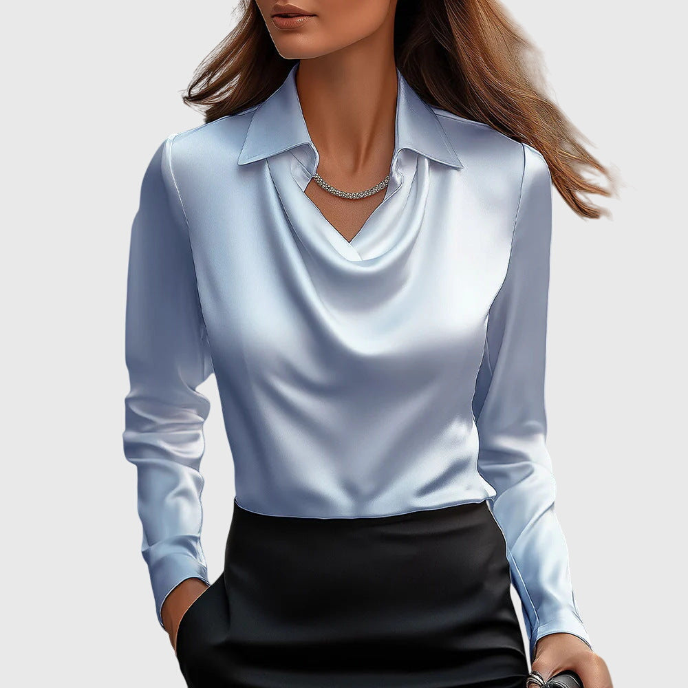 Brooklyn – Camicetta Elegante in Satin Lucido 3