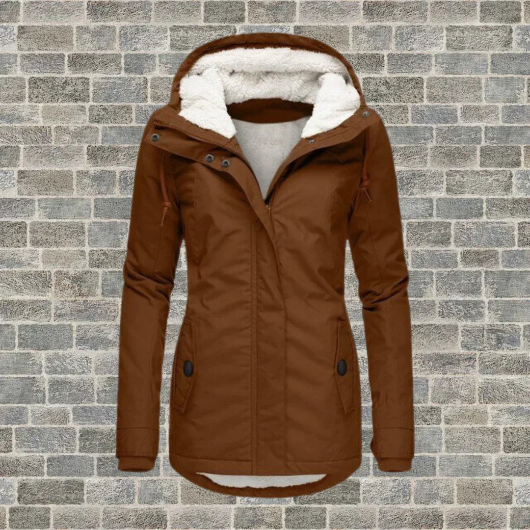 Cappotto Donna | Cappuccio Staccabile e Design Plissettato 6