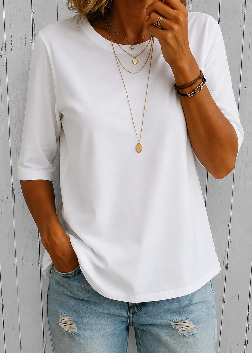 Calvera | T-shirt a copertura confortevole (Rifornita) 1