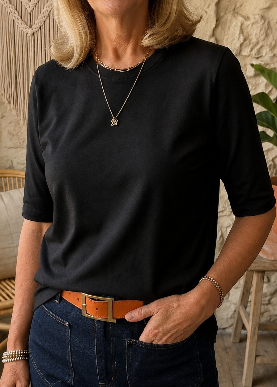 Calvera | T-shirt a copertura confortevole (Rifornita) 6