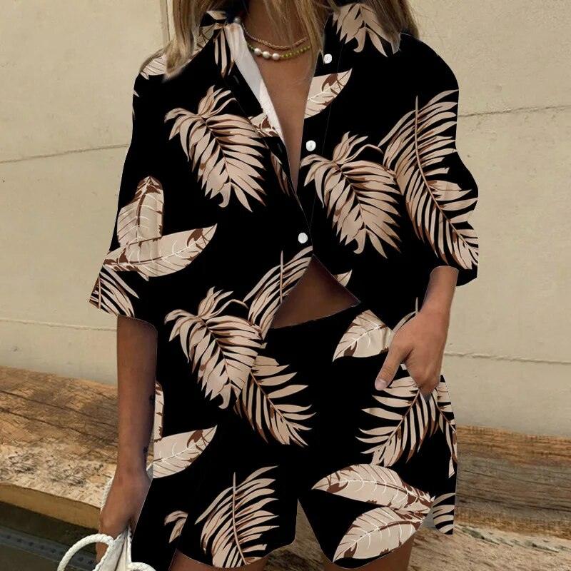 Camicetta Donna | Stampa Tropicale & Stile Estivo