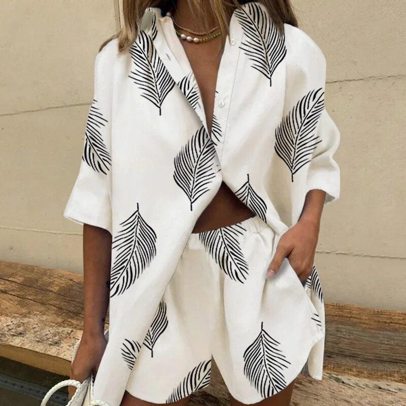 Camicetta Donna | Stampa Tropicale & Stile Estivo