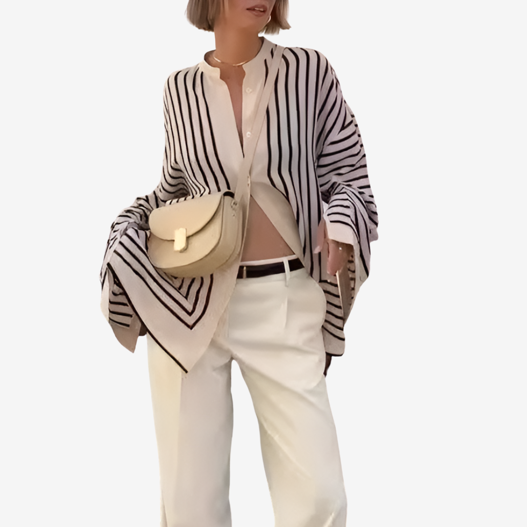 Camicia Donna | Vestibilità Oversize a Righe