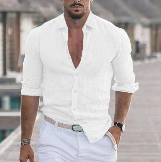 Camicia Elegante Uomo | Fresca & Traspirante