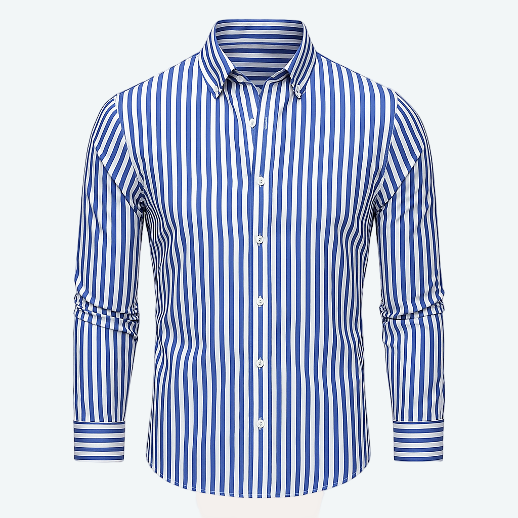 Camicia a Righe in Cotone – Davide 1