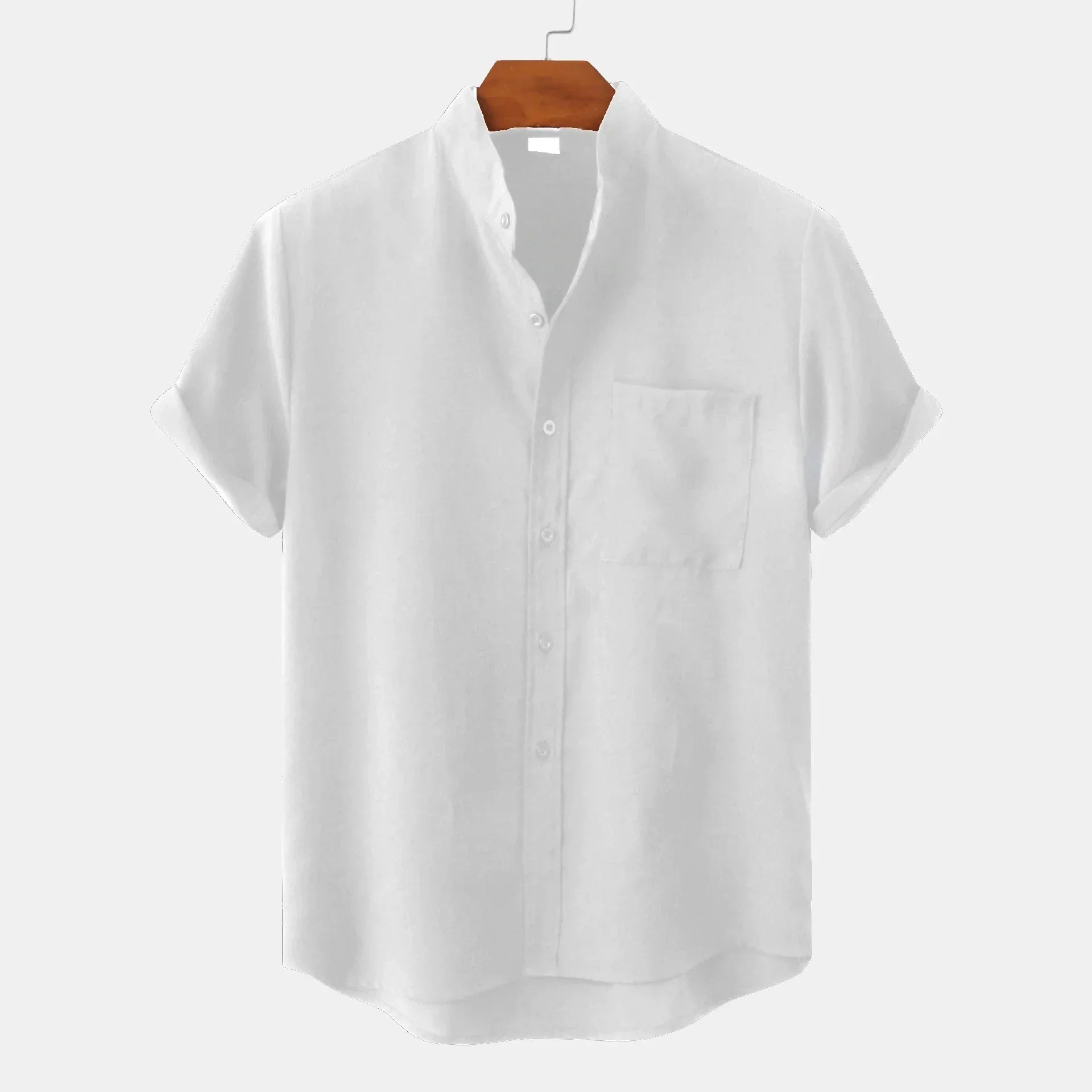 Camicia Uomo | Colletto alla Coreana & Comfort Estivo
