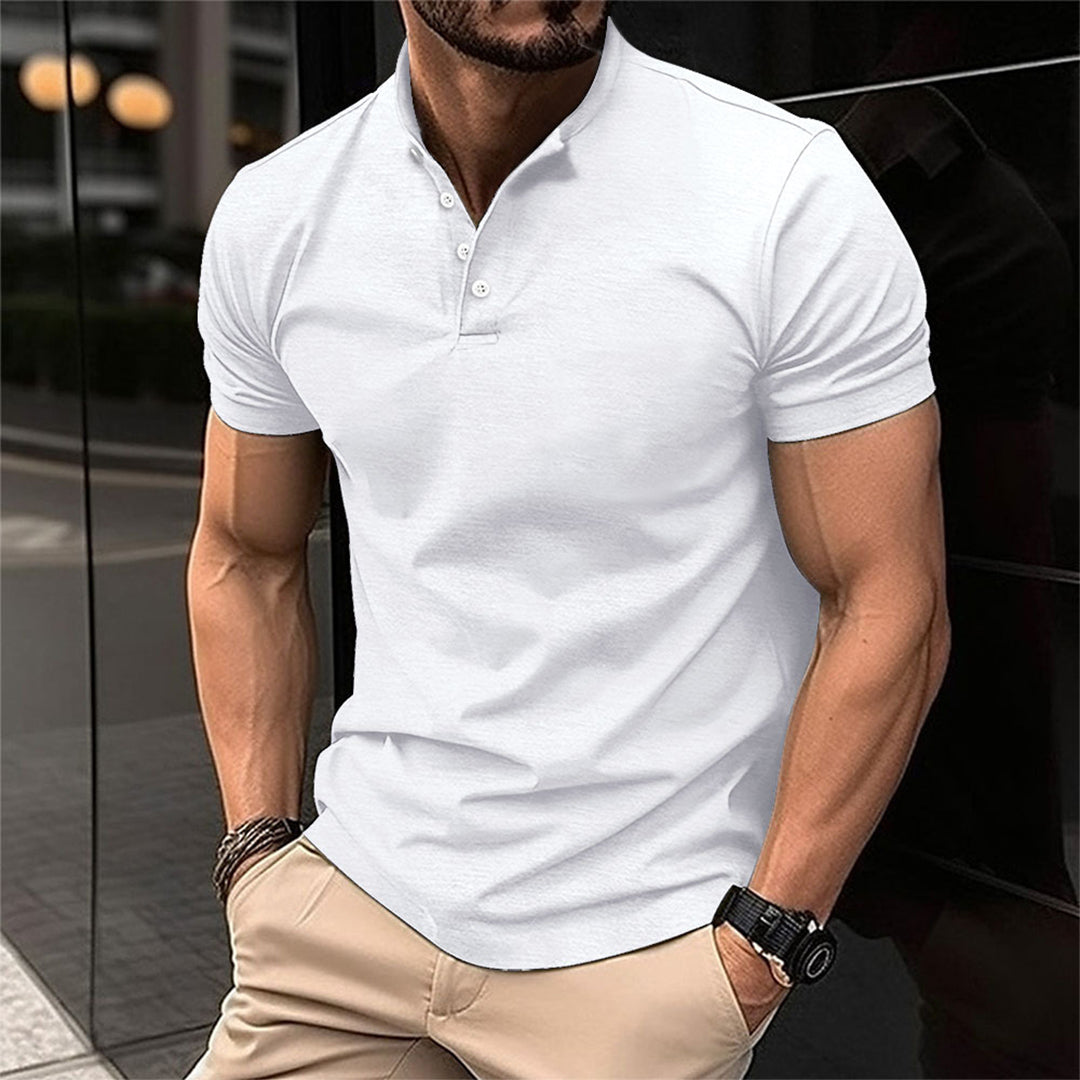 Camicia Uomo | Collo alla Coreana & Fit Moderno Slim