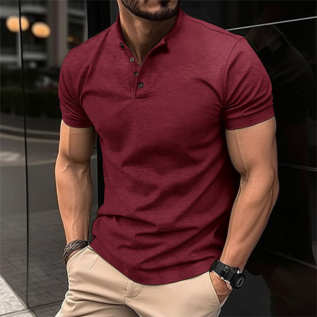 Camicia Uomo | Collo alla Coreana & Fit Moderno Slim