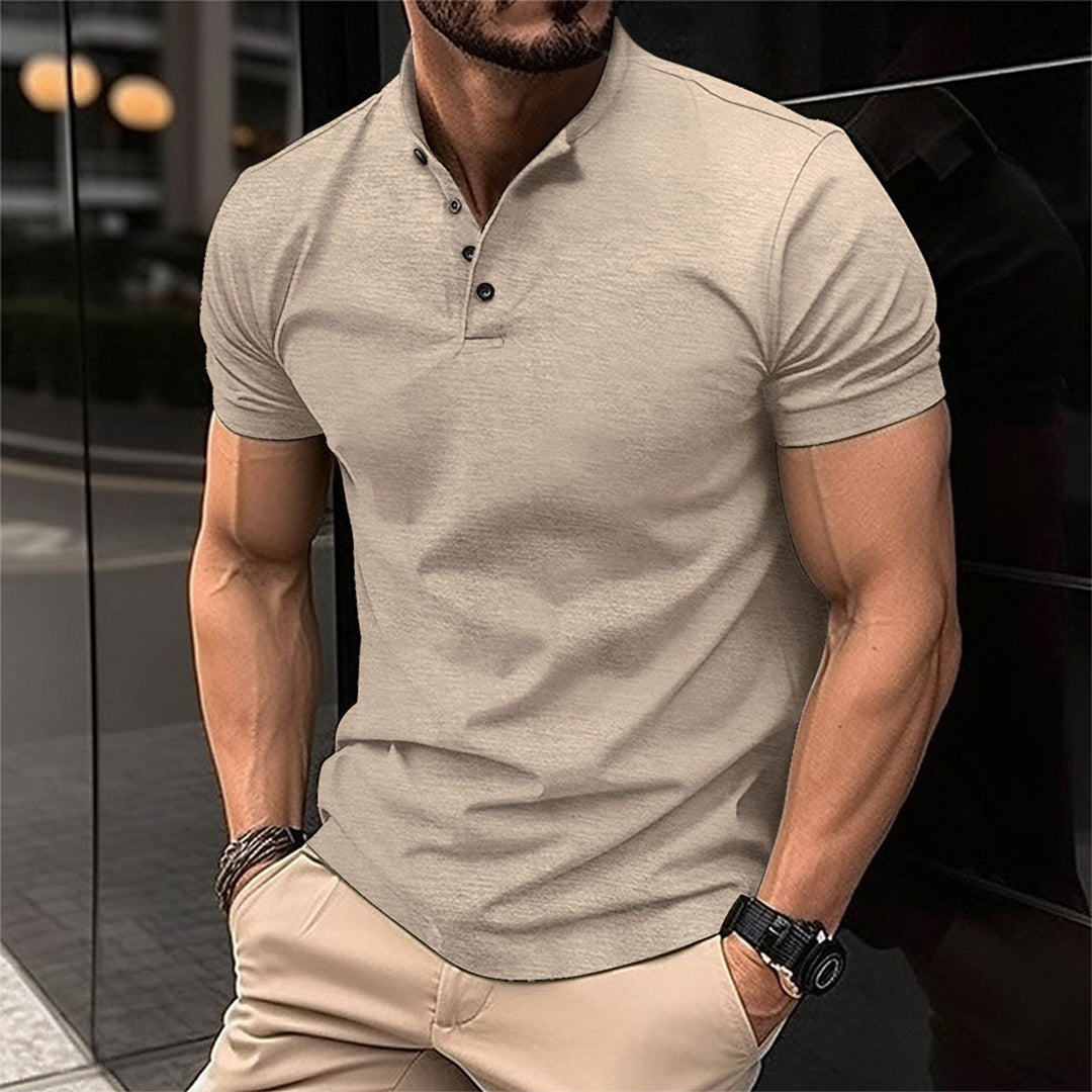Camicia Uomo | Collo alla Coreana & Fit Moderno Slim