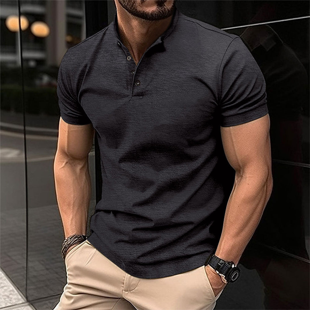Camicia Uomo | Collo alla Coreana & Fit Moderno Slim