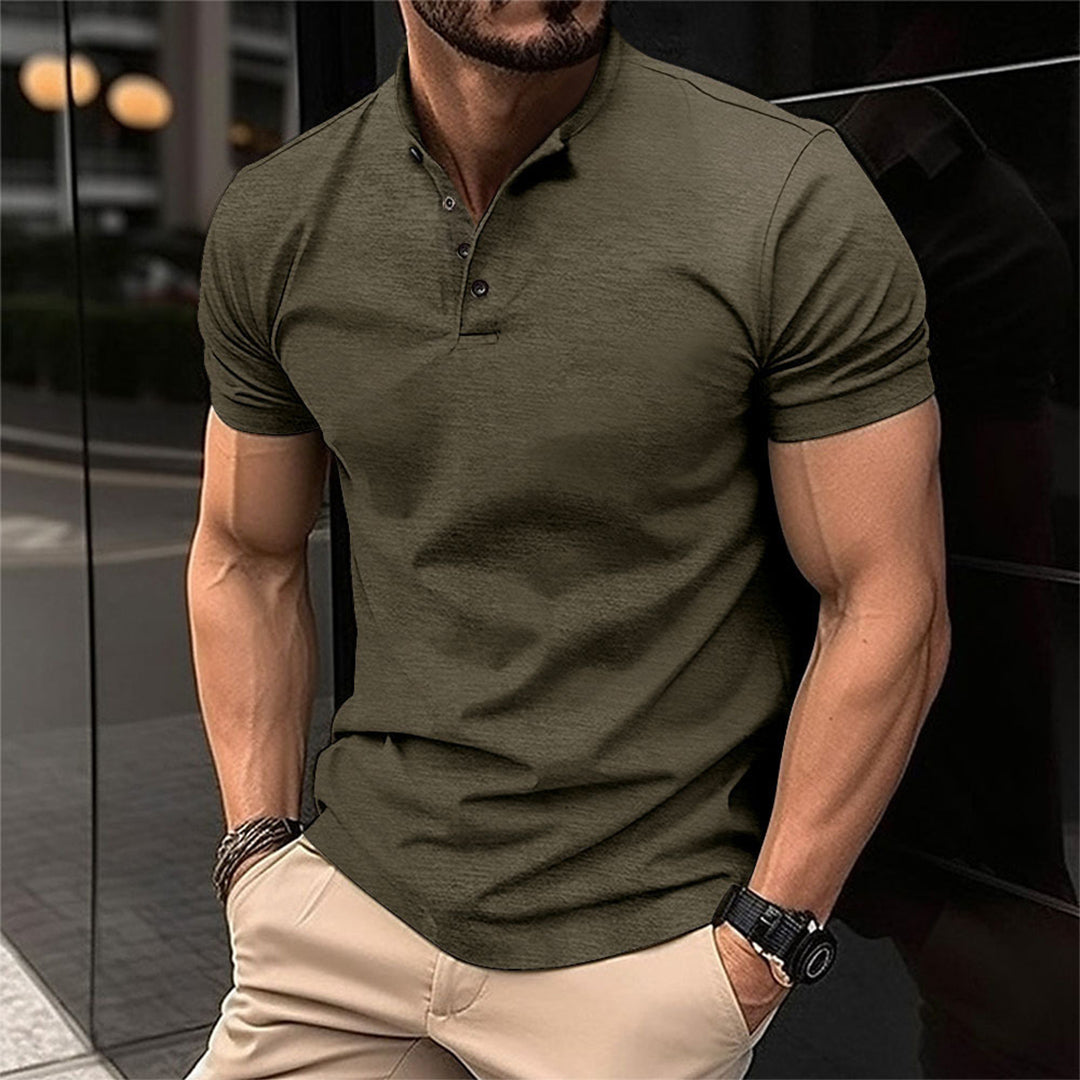 Camicia Uomo | Collo alla Coreana & Fit Moderno Slim