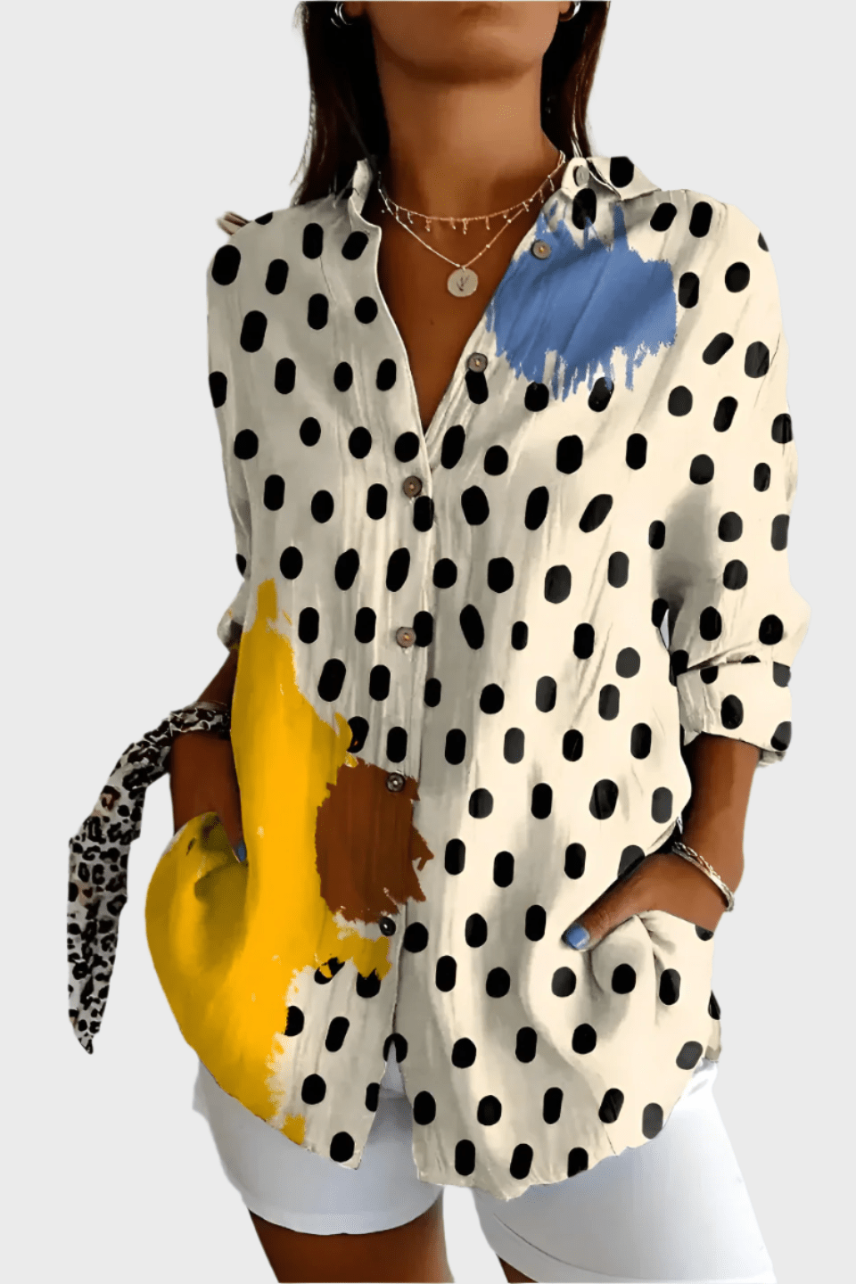 Rosa | camicia floreale 8