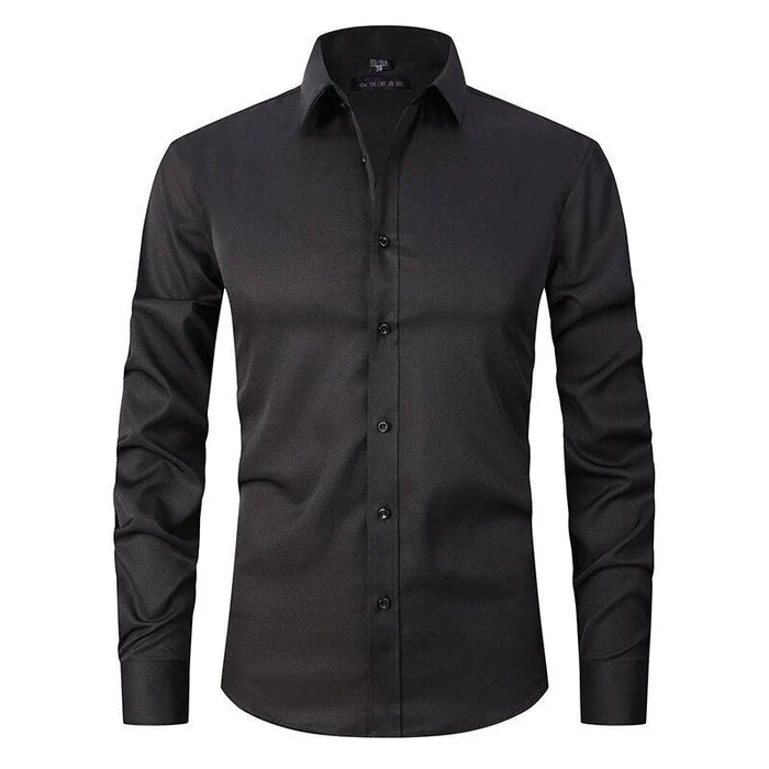 Camicia Slim Fit da Uomo – Antifreddo, Adatta per Lavoro e Uso Quotidiano 1
