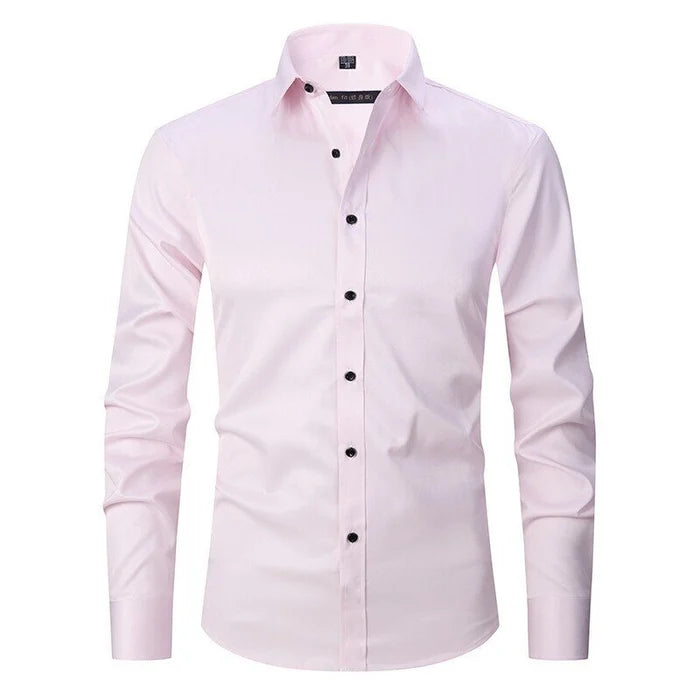 Camicia Slim Fit da Uomo – Antifreddo, Adatta per Lavoro e Uso Quotidiano 7