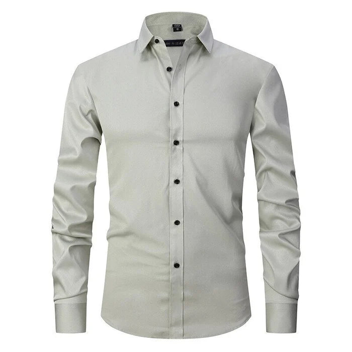 Camicia Slim Fit da Uomo – Antifreddo, Adatta per Lavoro e Uso Quotidiano 9